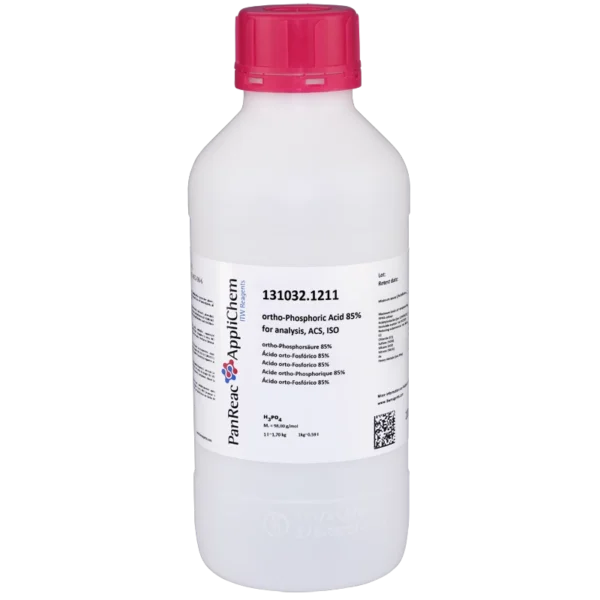 ACIDO ORTOFOSFORICO 85 % (REAG. USP) PARA ANALISIS, ACS, ISO