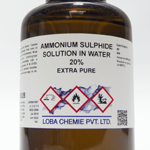 AMONIO SULFURO SOLUCION 20%