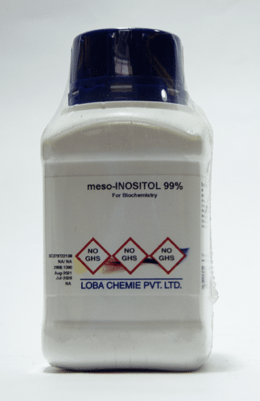 INOSITOL 99% (MYO INOSITOL, MIO INOSITOL, INOSITA) PARA BIOQUIMICA
