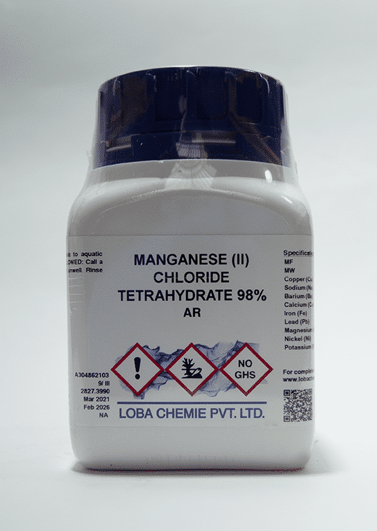 MANGANESO II CLORURO 4-HIDRATO AR