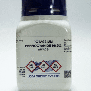 POTASIO FERROCIANURO (HEXACIANOFERRATO II) 3-HIDRATO ACS