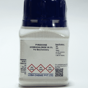 PIRIDOXINA CLORHIDRATO (VITAMINA B6) PARA BIOQUIMICA