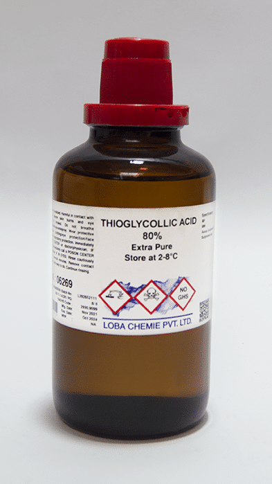 ÁCIDO TIOGLICOLICO 80% (MERCAPTOACETICO)