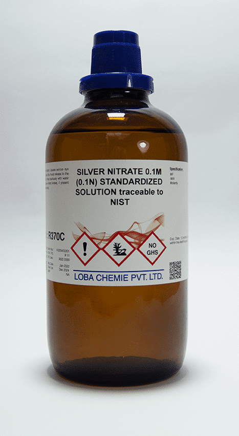 PLATA NITRATO. 0.1N TRAZABLE NIST