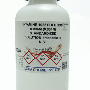 HYAMINA 1622 SOLUCION 0.004 M CERTIFICADA TRAZABLE NIST (BENCETONIO CLORURO)