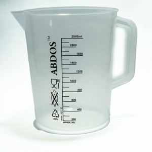 JARRA EN PLÁSTICO CON MANIJA